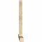 Ekena Millwork Portland Rough Sawn Timber Gable Bracket, Douglas Fir, 96"W x 48"H x 4"D x 4"F, 12/12 Pitch GBW096X48X0404POR00RDF - alternate 2